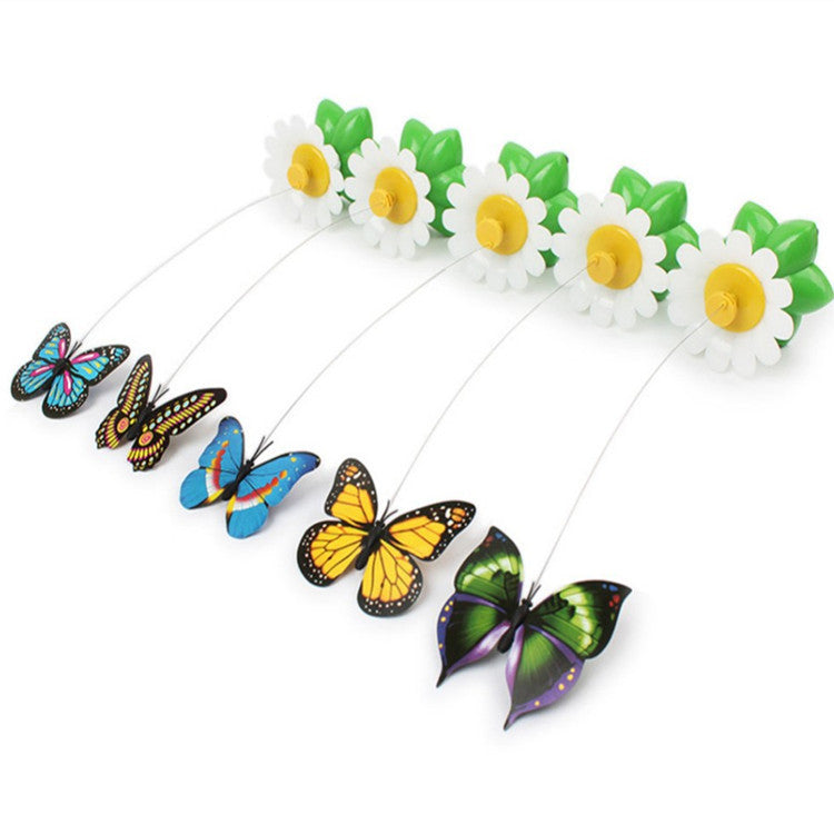 038802-2-3 Electric Butterfly Electric Bird Funny Cat Toy Flying Electric Cat Toy Cat Interactive
