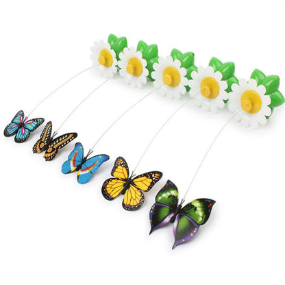038802-2-3 Electric Butterfly Electric Bird Funny Cat Toy Flying Electric Cat Toy Cat Interactive
