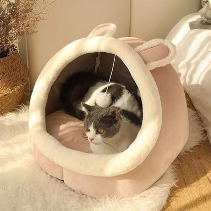 Four Seasons Universal Semi-closed Package Pet Bed