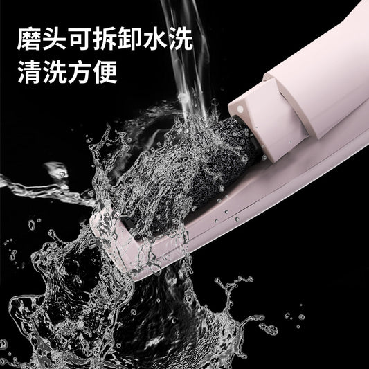 New electric foot grinder, beautiful foot exfoliator, automatic foot callus rubbing, pedicure tool, pedicure device