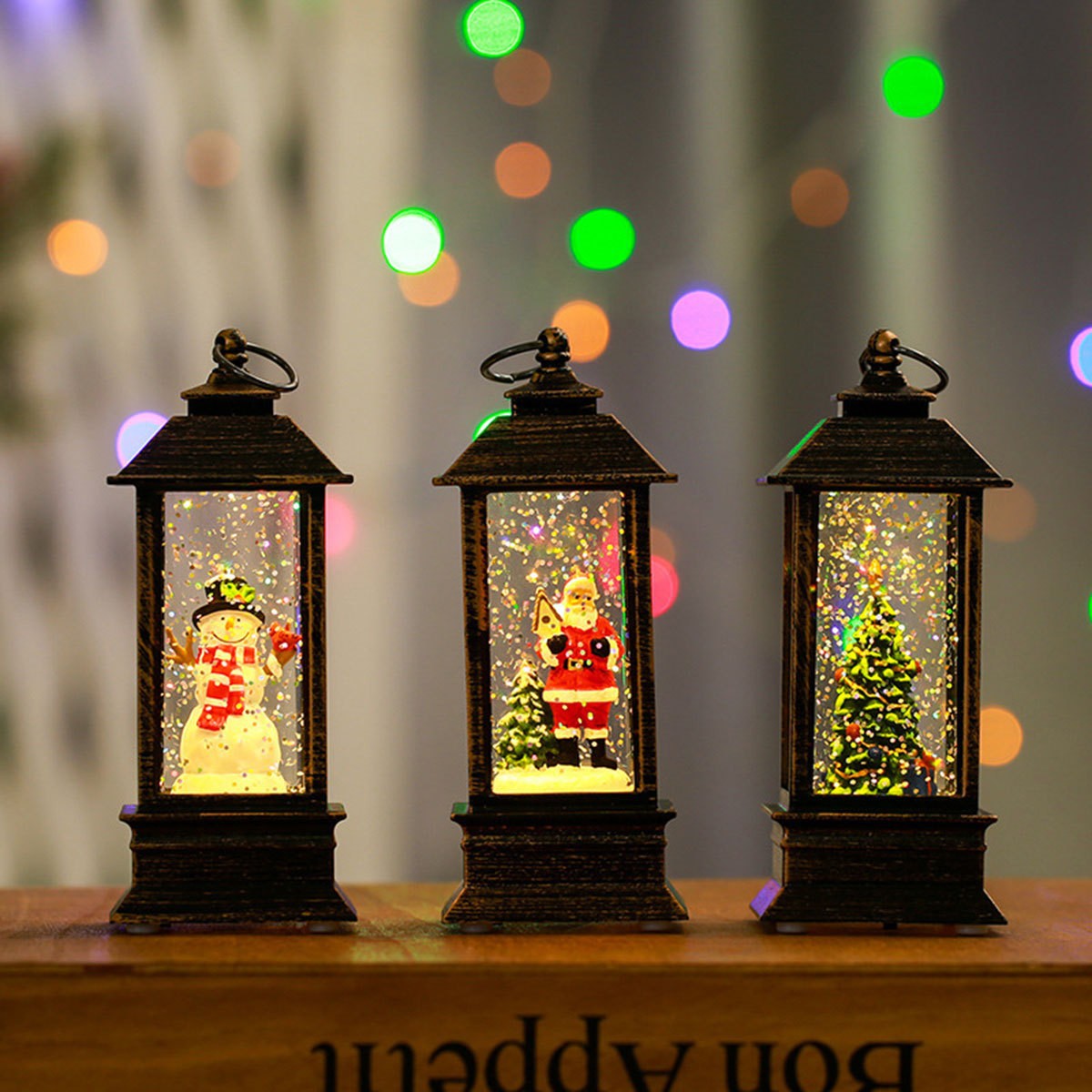 クリスマスLEDランタンライト – 魔法のような光で彩るクリスマスデコレーション