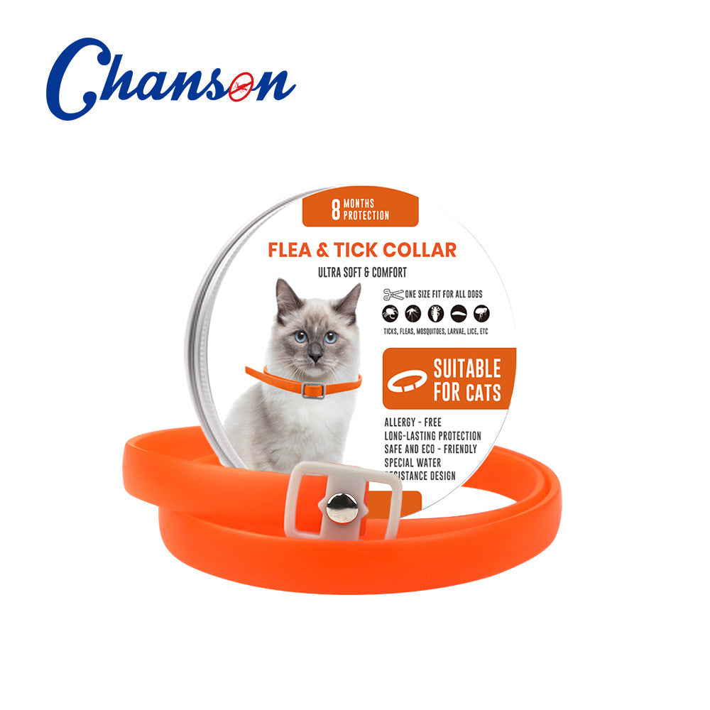 ペット用防虫カラー 🐶🐱 — ノミ・ダニ対策＆リフレッシュ効果付き