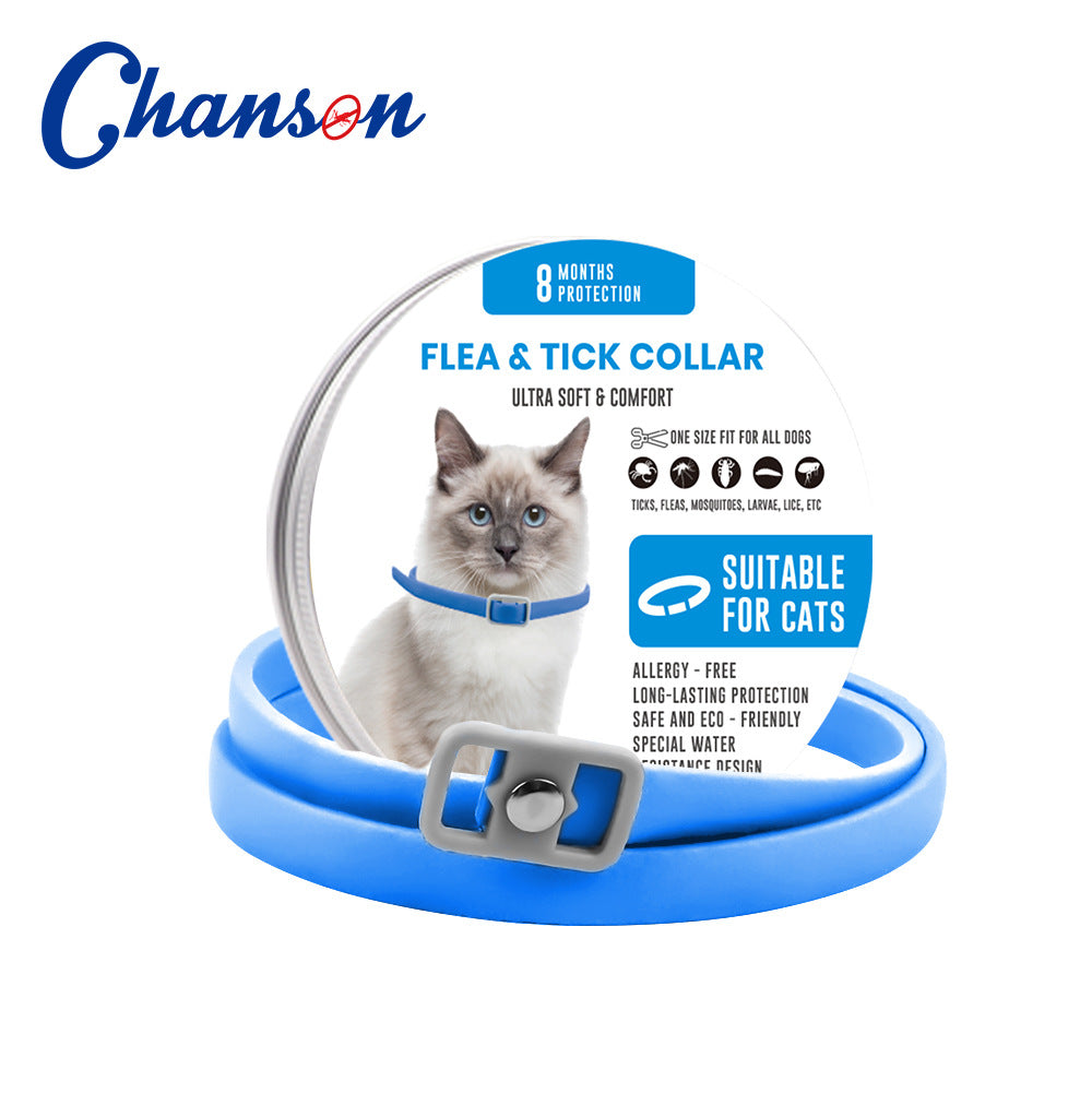 ペット用防虫カラー 🐶🐱 — ノミ・ダニ対策＆リフレッシュ効果付き