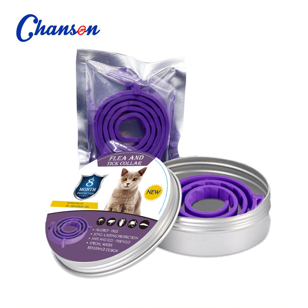 ペット用防虫カラー 🐶🐱 — ノミ・ダニ対策＆リフレッシュ効果付き