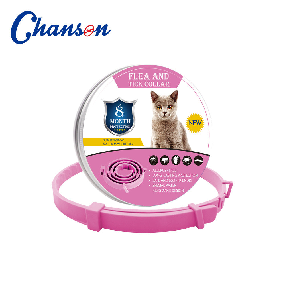 ペット用防虫カラー 🐶🐱 — ノミ・ダニ対策＆リフレッシュ効果付き