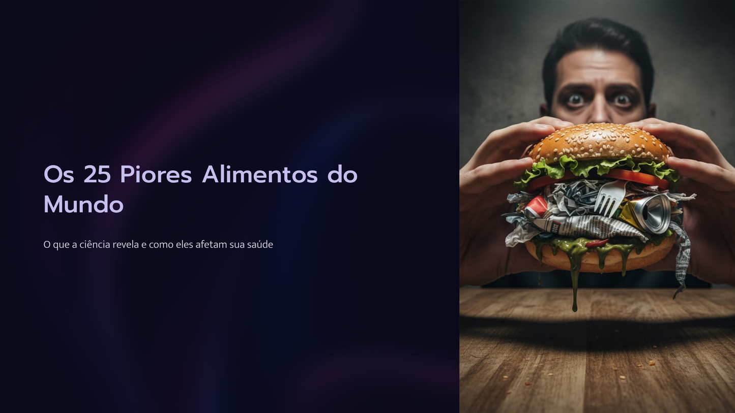 The 25 Worst Foods in the World