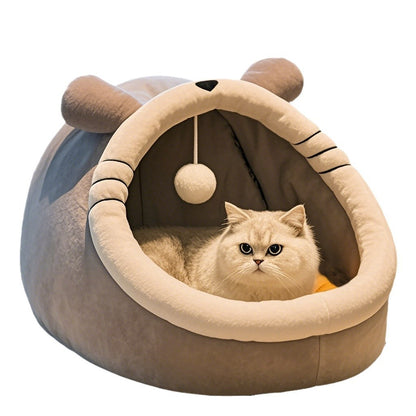 Four Seasons Universal Semi-closed Package Pet Bed
